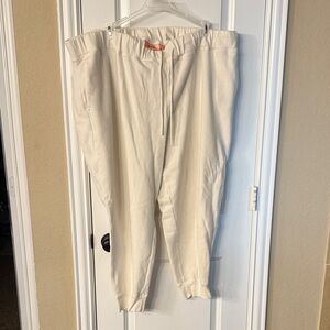 EVRI Cream Track Pants